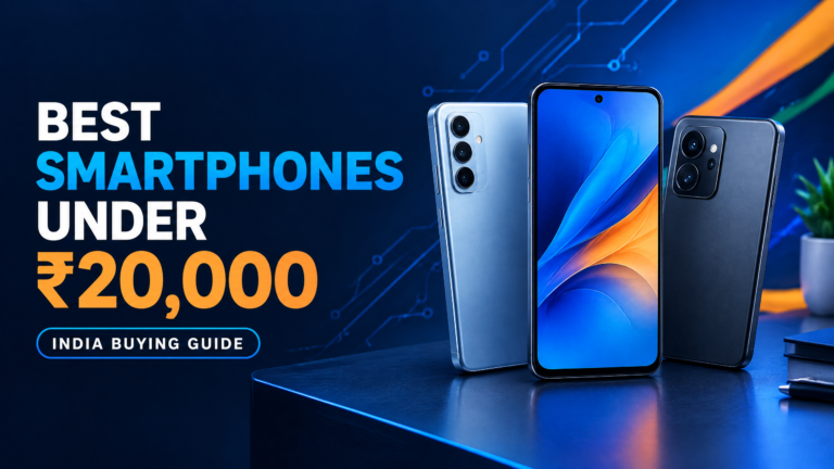 Best smartphones under ₹20,000 in India buying guide thumbnail